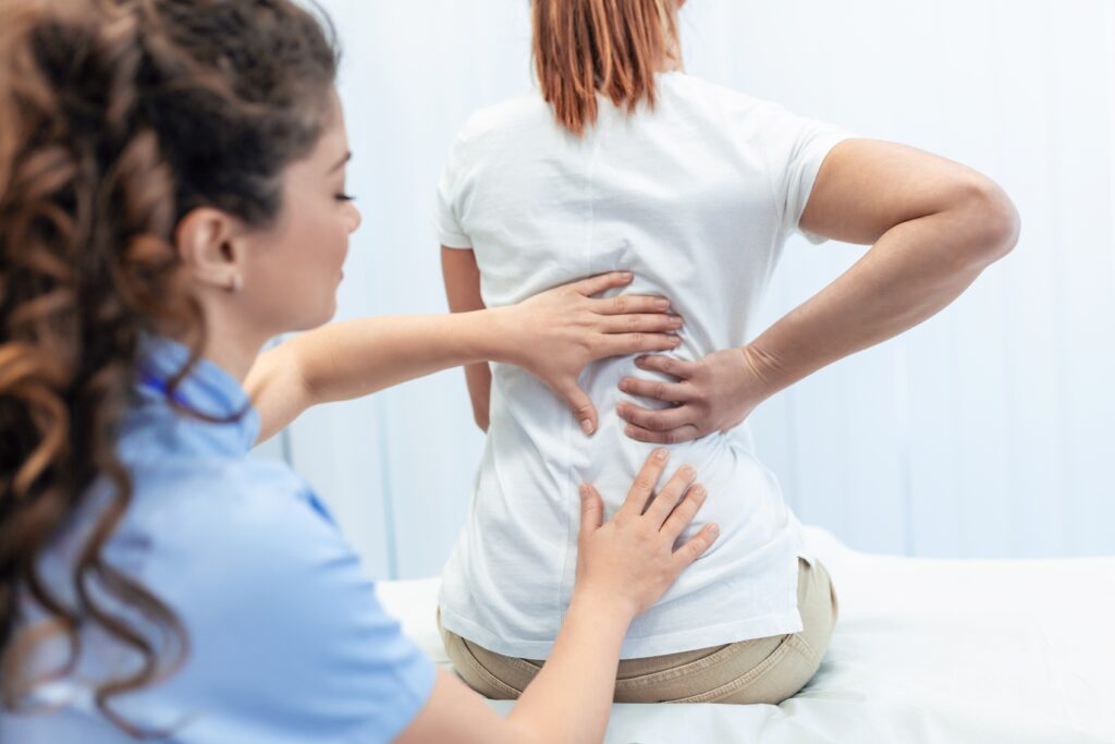chiropractic care for work injuries in Brooklyn treatment session